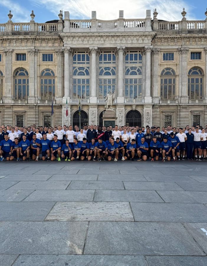 Oltre 250 allievi della Scuola Carabinieri Torino alla Heart Run in centro città