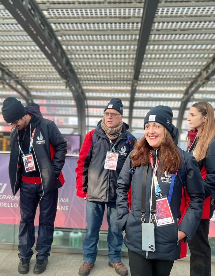 Universiadi 2025, i primi arrivi degli atleti alla Stazione di Torino Porta Susa