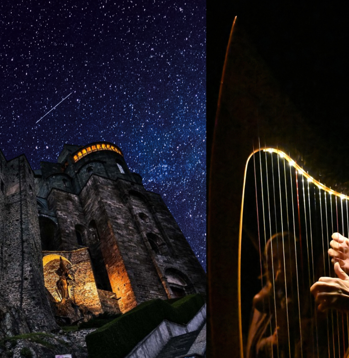 Concerto di Arpa Celtica con il M° Euron alla Sacra di San Michele