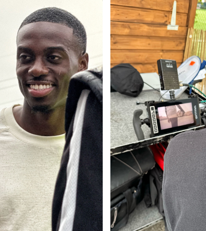 Pianezza, allo Stadio GSD Lascaris le riprese per lo spot di Verizon con Timothy Weah