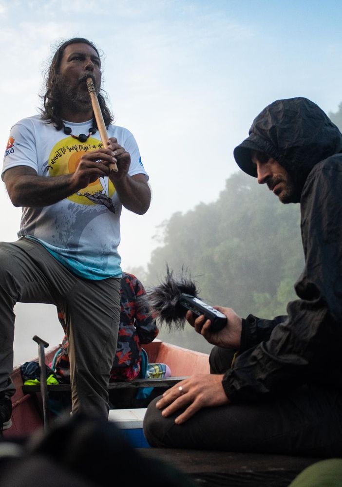 La musica globale di Go Dugong e Carlos Conde sul palco dello sPAZIO211