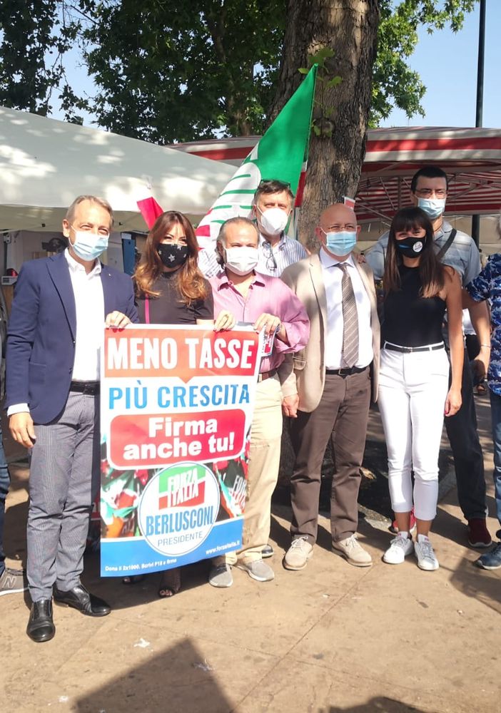 Pichetto al banchetto di Forza Italia