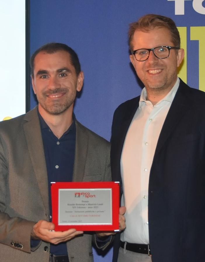 Settimo, la città ritira il premio Etica e Sport