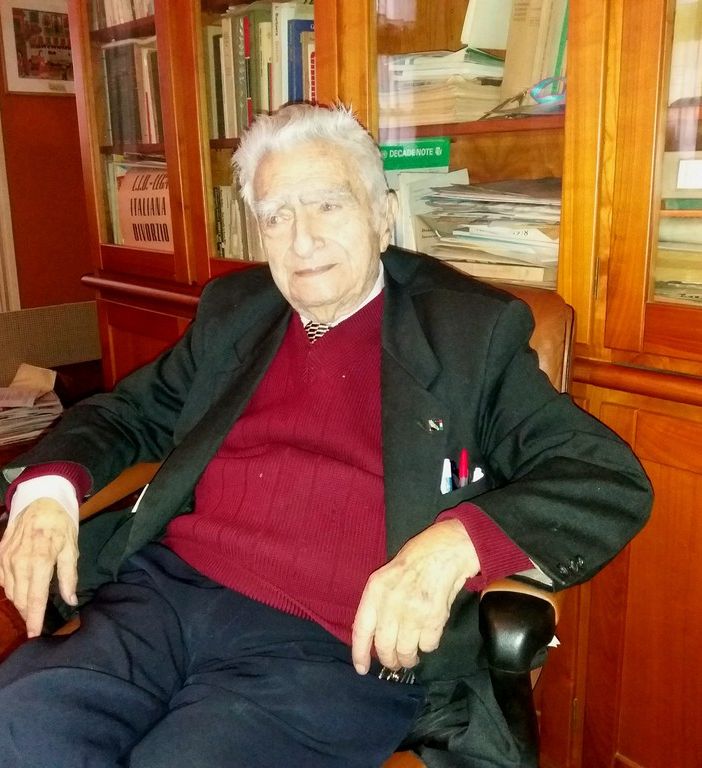 Bruno Segre: &quot;Fascismo era slogan e ignoranza, ora la libertà è il bene supremo&quot;