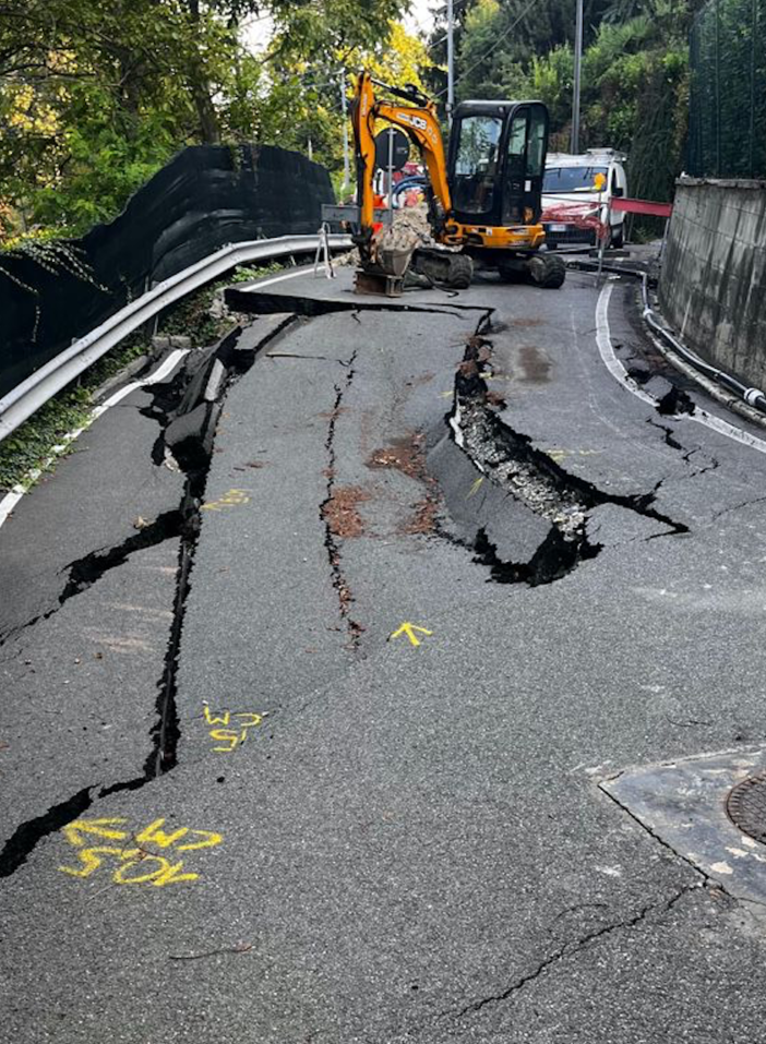 Buche in collina, gli interventi in Strada San Vito slittano al 2025 per Giro e Tour