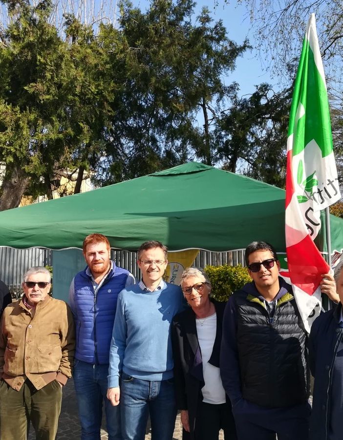 Rivoli: il candidato sindaco del Pd, Emanuele Bugnone, incontra i cittadini.