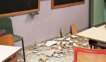 Crollano pannelli dal soffitto del liceo Curie, a Collegno protesta degli studenti
