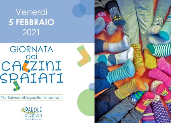 Domani la Giornata dei calzini spaiati: uno sguardo sulle diversità