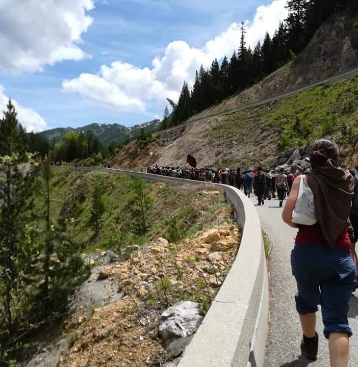 Foto tratta dalla pagina facebook &quot;Chez Jesus-Rifugio Autogestito&quot;