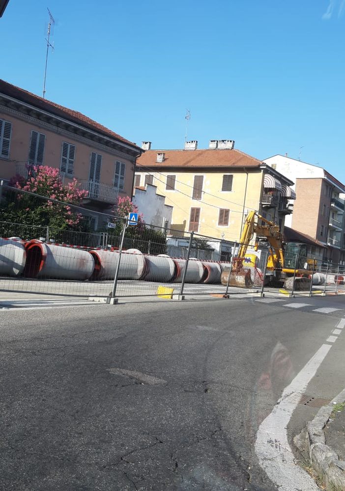 La lunga estate calda dei cantieri a Moncalieri