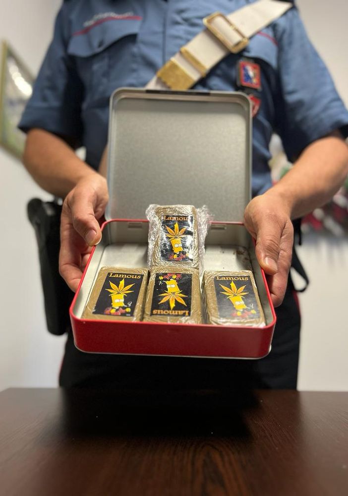 Sequestro di droga da parte dei carabinieri