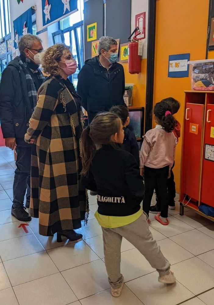 Carlotta Salerno nelle scuole