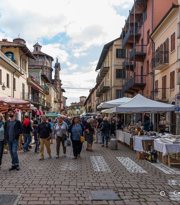 centro di Carmagnola in festa