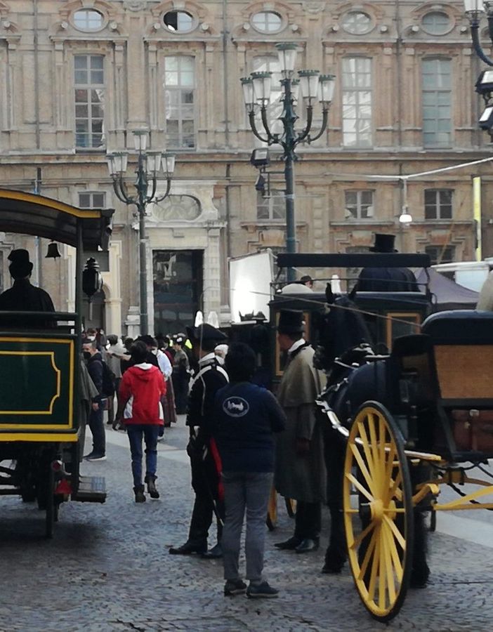 carrozze in piazza carignano