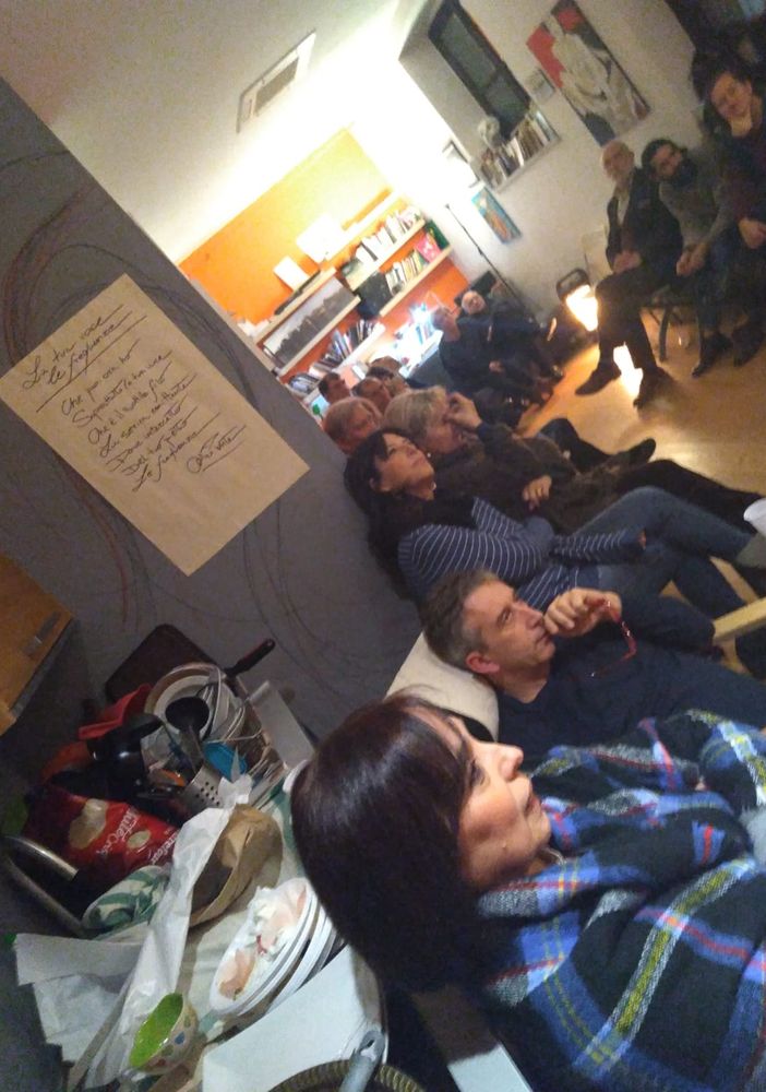 La dimora dell'ex custode del Borgo Medievale occupata dagli artisti per protesta