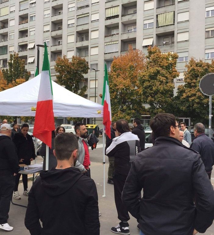Sabato sera all'Asso di Bastoni decimo anniversario della sede torinese di Casa Pound