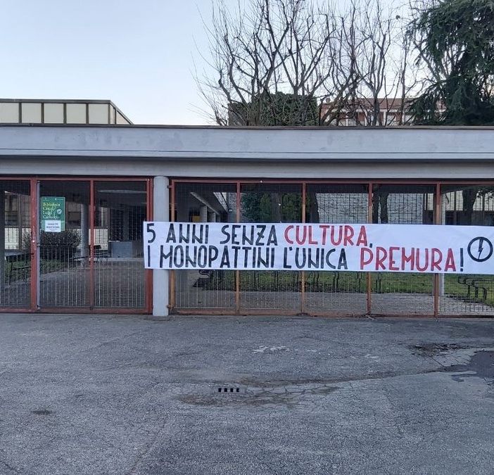 Il Blocco Studentesco chiede la riapertura della biblioteca Carluccio
