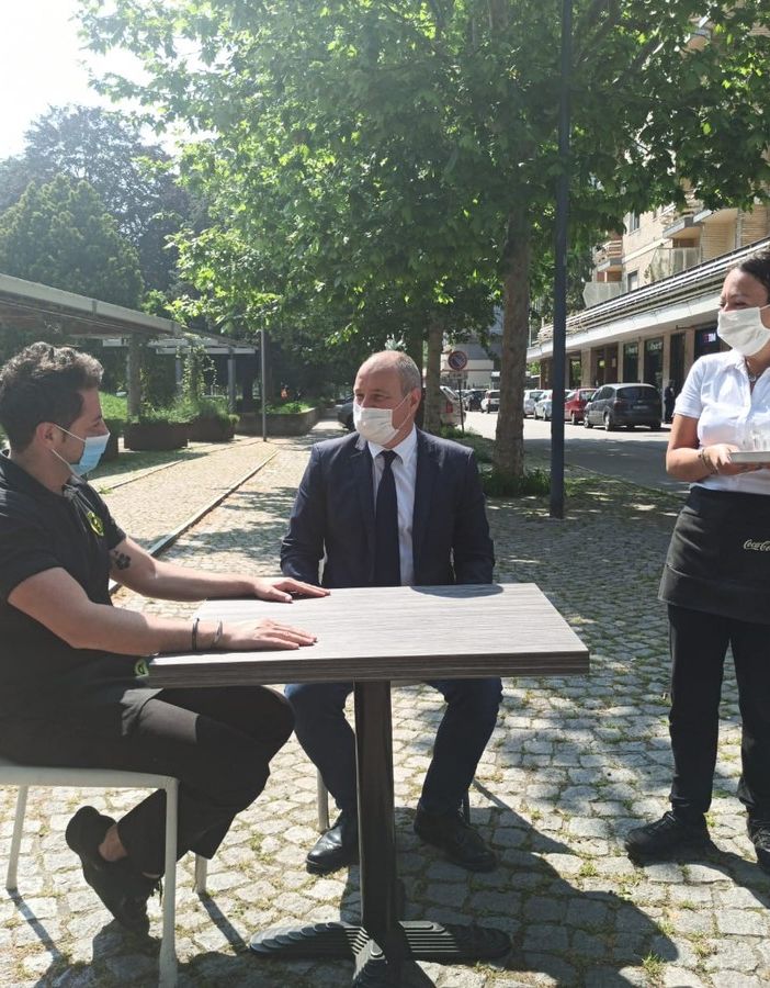 Collegno, un'oasi per regalare spazio urbano ai dehors