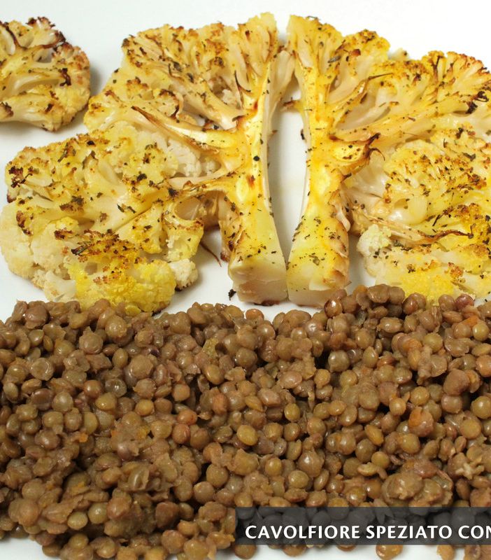 MercoledìVeg di Ortofruit: oggi prepariamo il cavolfiore speziato con lenticchie