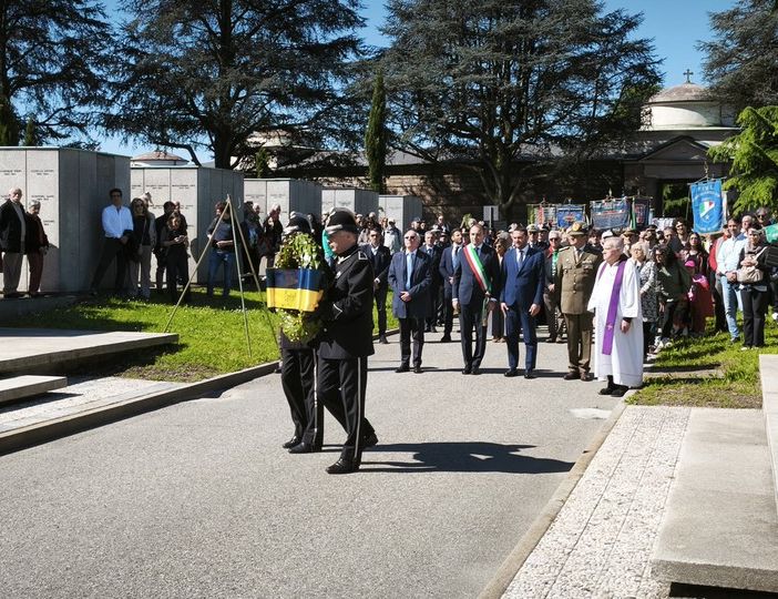 25 Aprile, la celebrazione al Monumentale per ricordare i caduti della Liberazione
