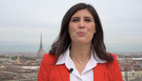 La sindaca di Torino Chiara Appendino