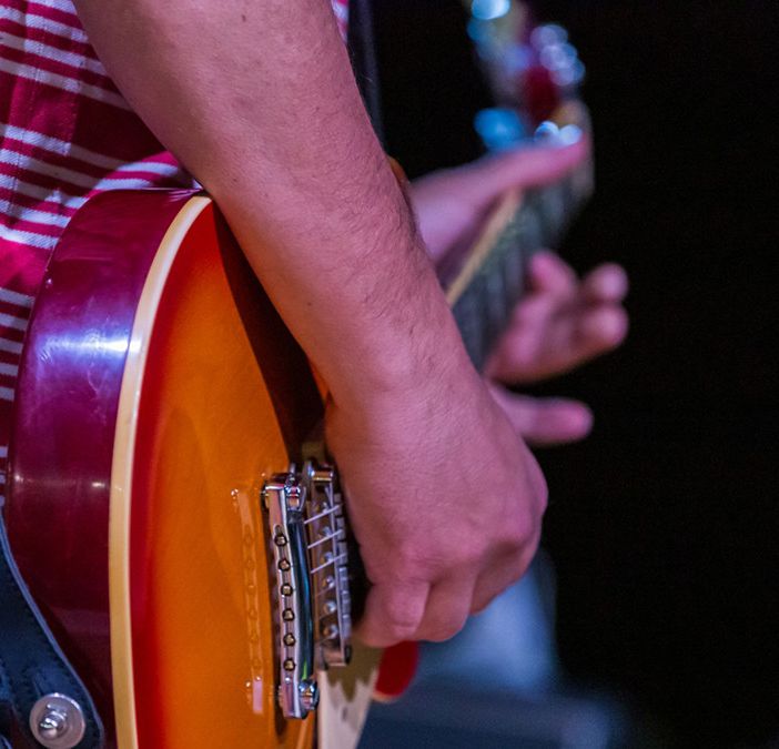 Chitarra in primo piano