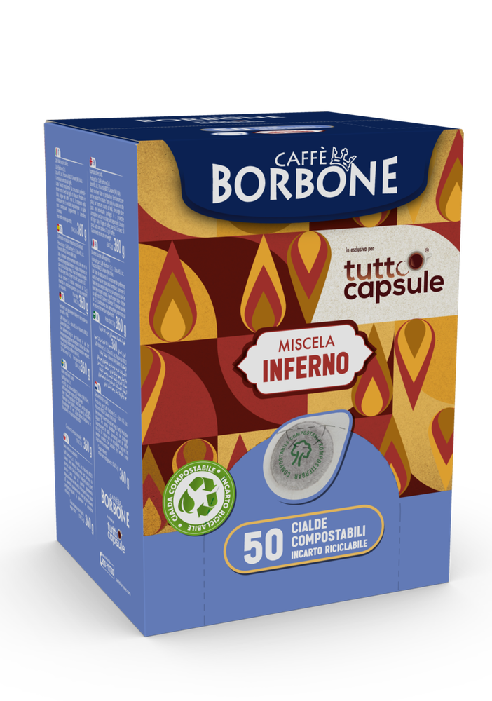 Tuttocapsule presenta le miscele Inferno e Paradiso in partnership con Caffè Borbone