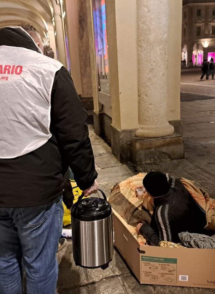 soccorso ai senzatetto
