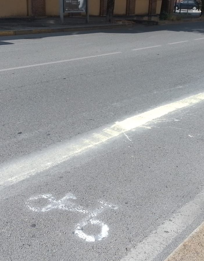 pista ciclabile abusiva