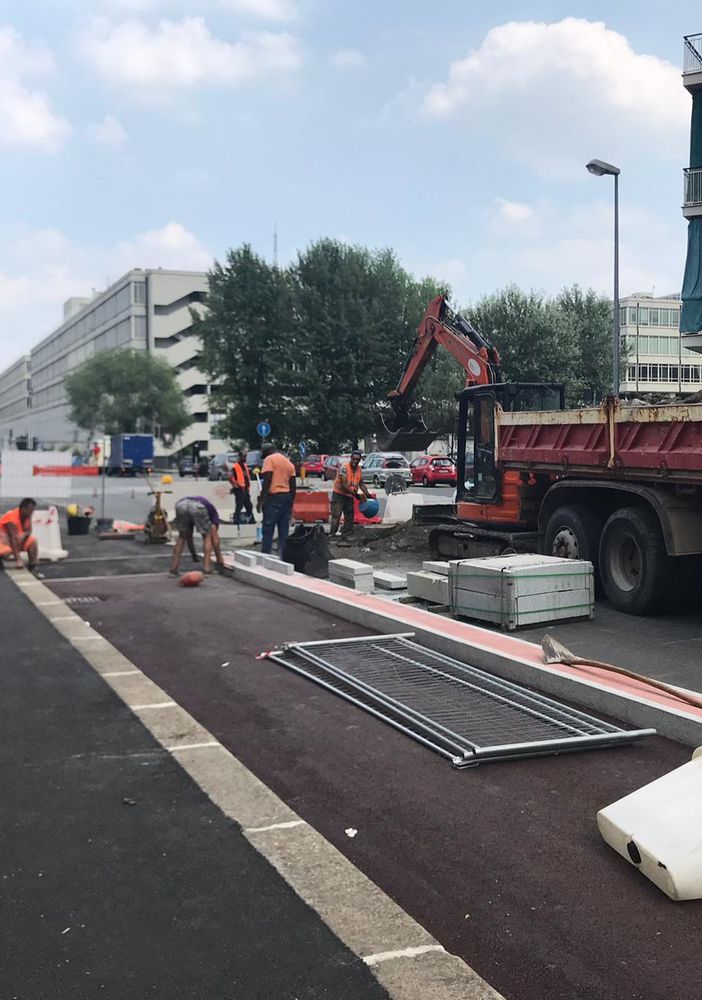 Dalla Pellerina a Parco Dora, lavori in corso in via Nole per la pista ciclabile “Green Belt”
