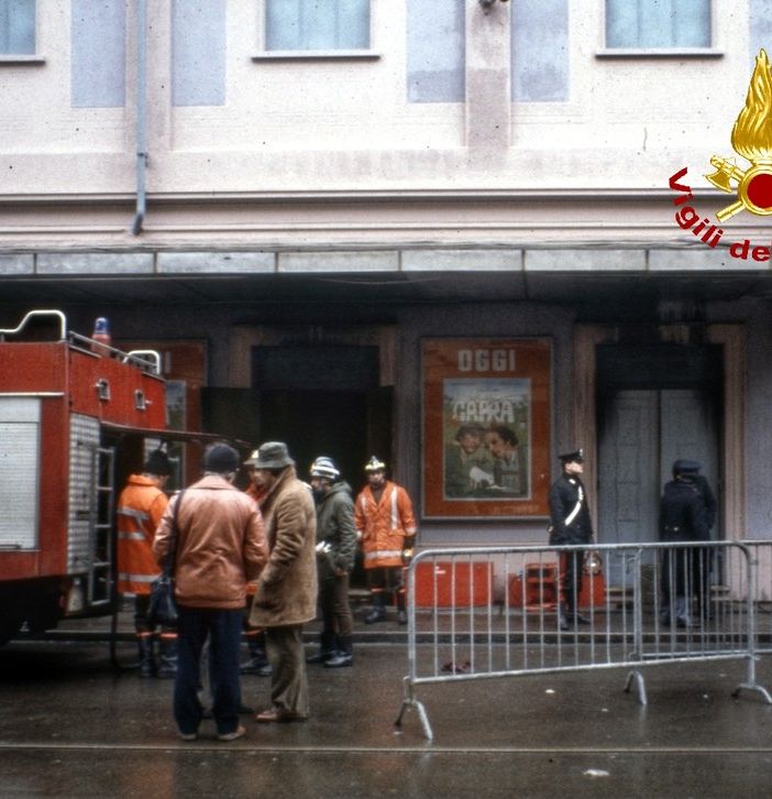 I Vigili del Fuoco ricordano il dramma del Cinema Statuto: &quot;Da quel giorno nulla fu più come prima&quot;