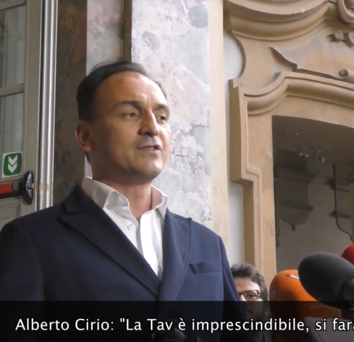 Cirio rilancia la questione Tav: “Per noi imprescindibile, Salvini ha garantito che si farà” [VIDEO]