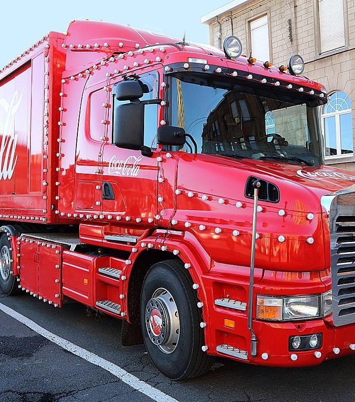 Il camion della Coca Cola