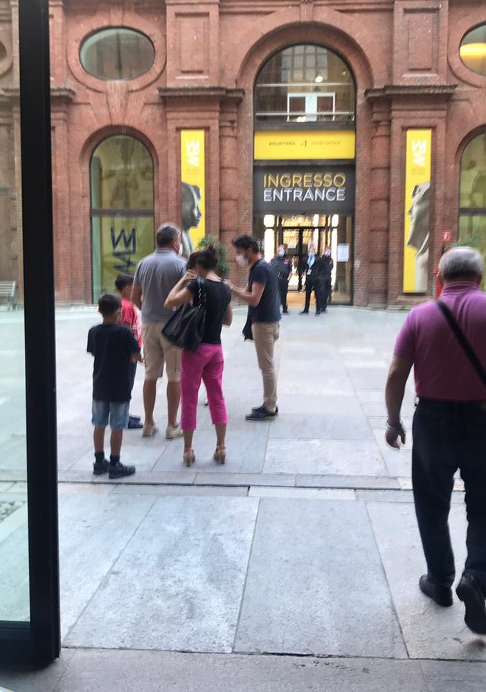 Ingresso del Museo Egizio