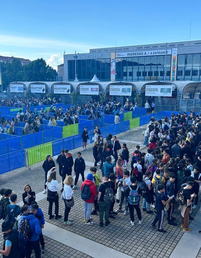 code al Salone del Libro