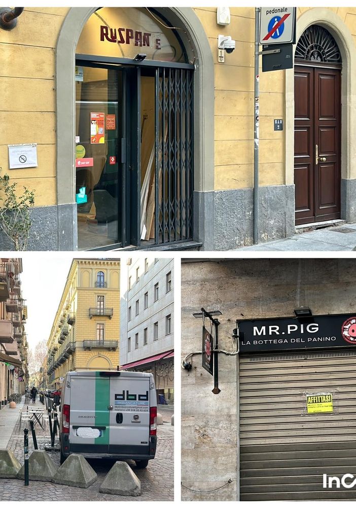 collage di negozi