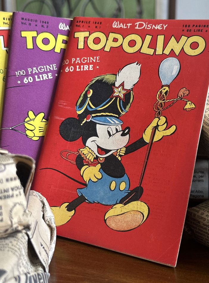 collezione di fumetti Topolino