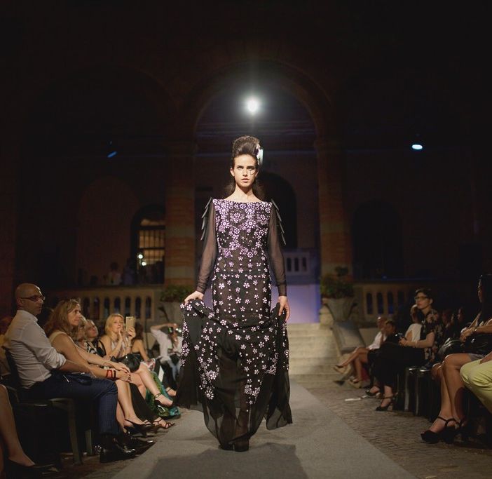 Matteo Celeste al Barolo Fashion Show - Le Muse
