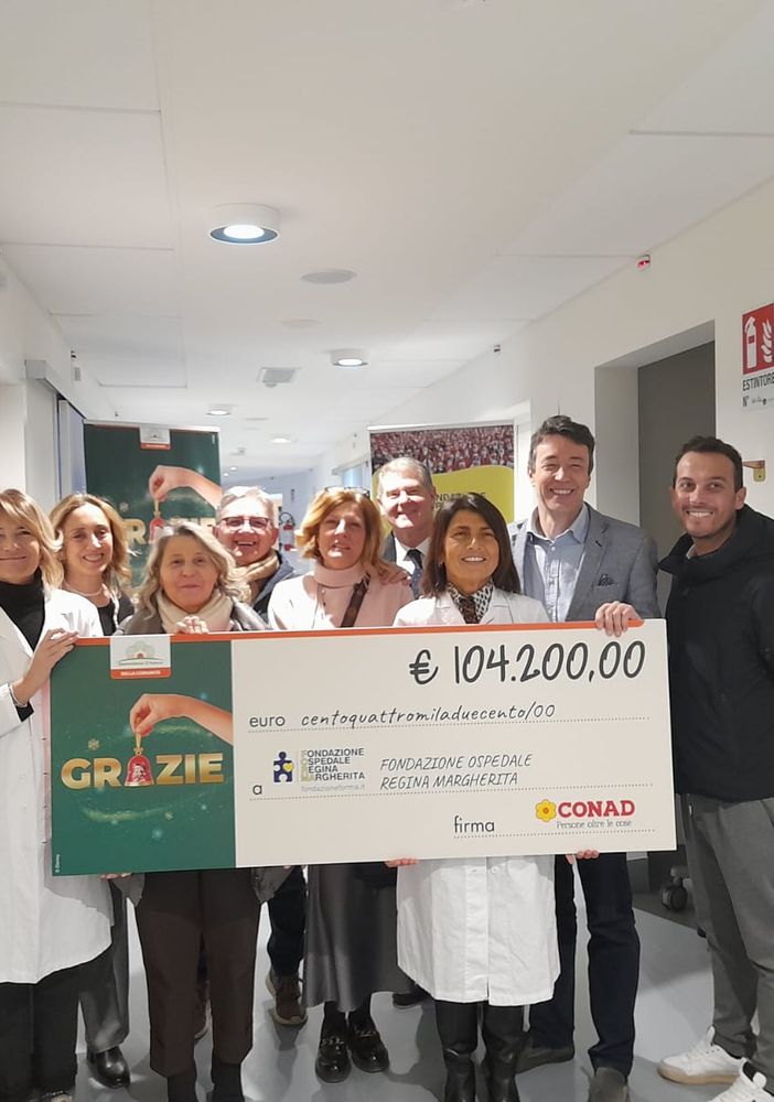 Raccolti oltre 100 mila euro per Fondazione Forma e il Regina Margherita