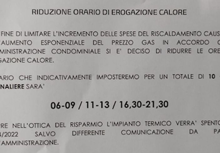 avviso ai condomini