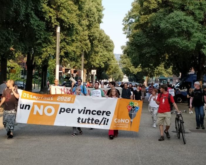 Coordinamento No Olimpiadi: &quot;Chiediamo ai torinesi di farsi carico dei costi dei giochi 2026 con un referendum&quot;