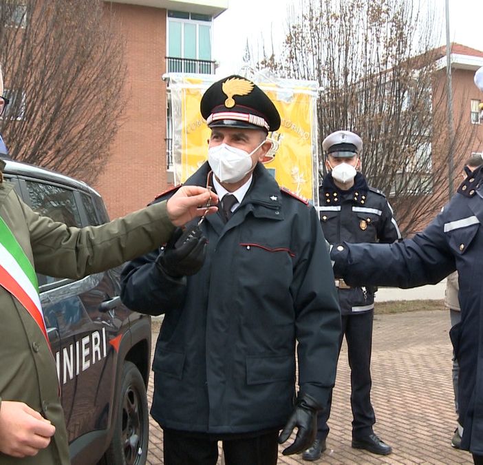 Sergio Muso, il maggiore Marco D'Aleo e il luogotenente Antonio Vitale