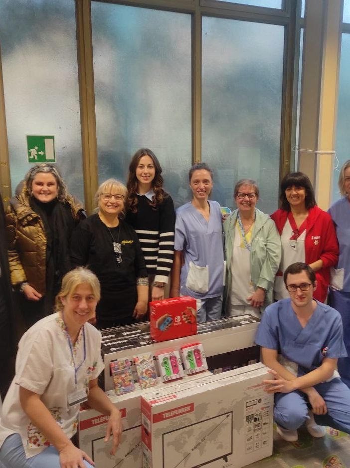 Arrivati i primi 'regali' per la pediatria del Santa Croce di Moncalieri