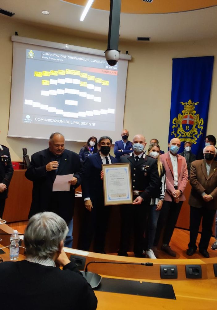 premiazione carabinieri