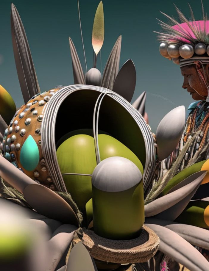 &quot;Semilla Sagrada&quot;: tra metaverso, digitale e sciamanesimo, l'opera di Rebeca Romero vince l'OGR Award