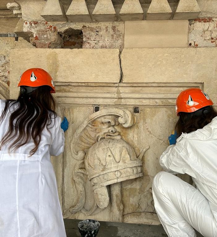 Dalla balaustra di Palazzo Madama, le visite all’unico cantiere verticale accessibile d’Italia [FOTO]