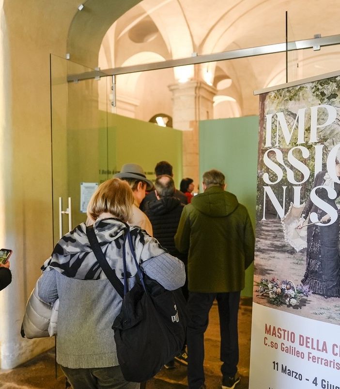 Musica e arte alla mostra degli Impressionisti al Mastio della Cittadella