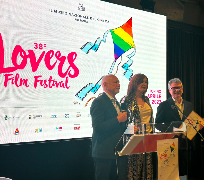 I vertici di Lovers al palco
