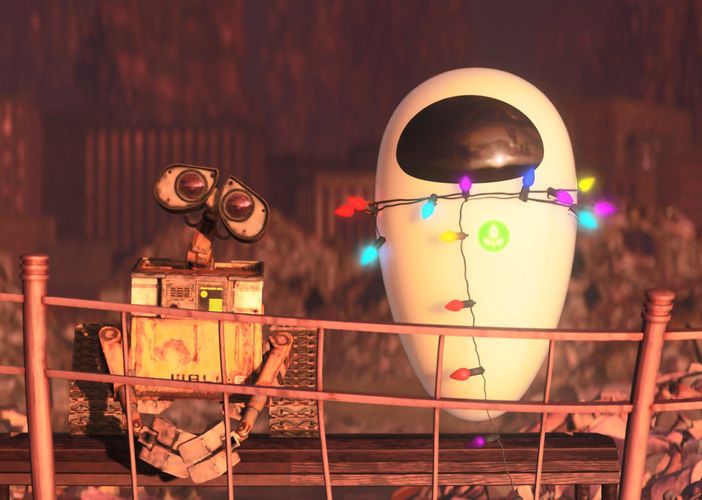 in foto, il film d'animazione &quot;Wall-e&quot;