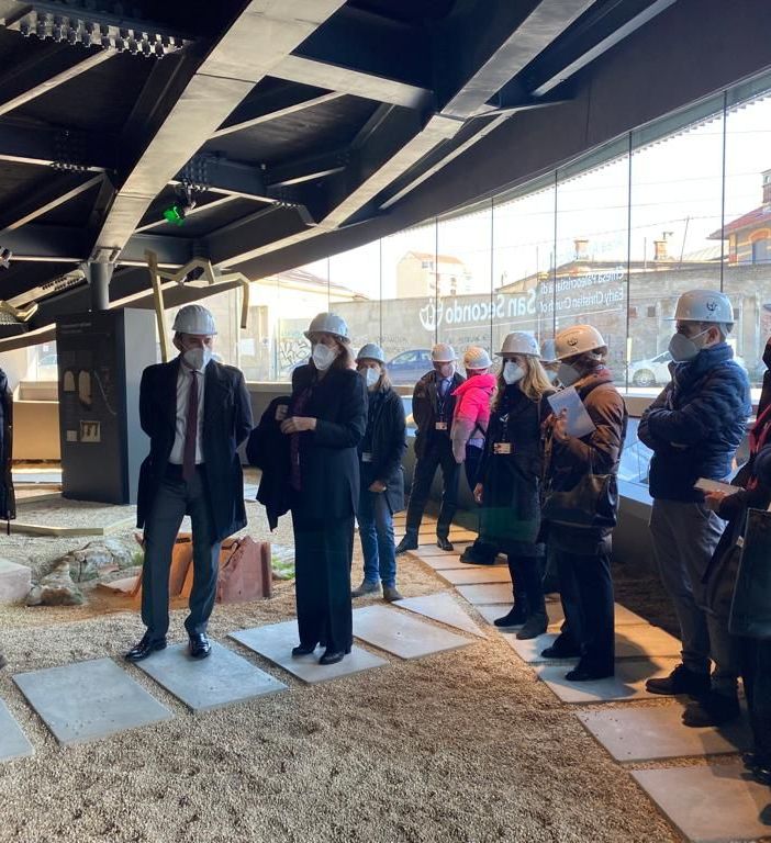 Le opere di Carlo d'Oria e Project-To in dialogo con l'Area Archeologica del Museo Lavazza